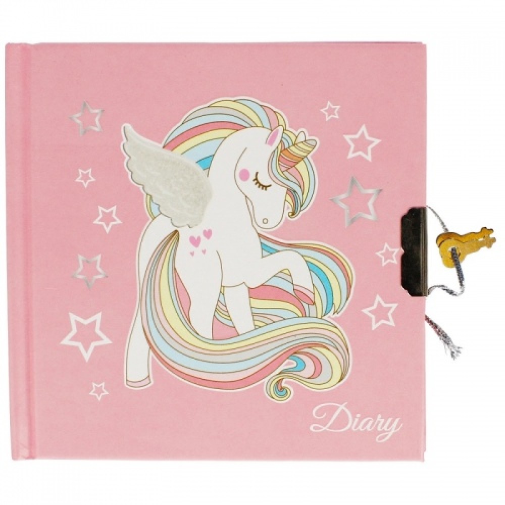 Dienoraštis su spinele Starpak Unicorn 13,5 x 13,5 cm