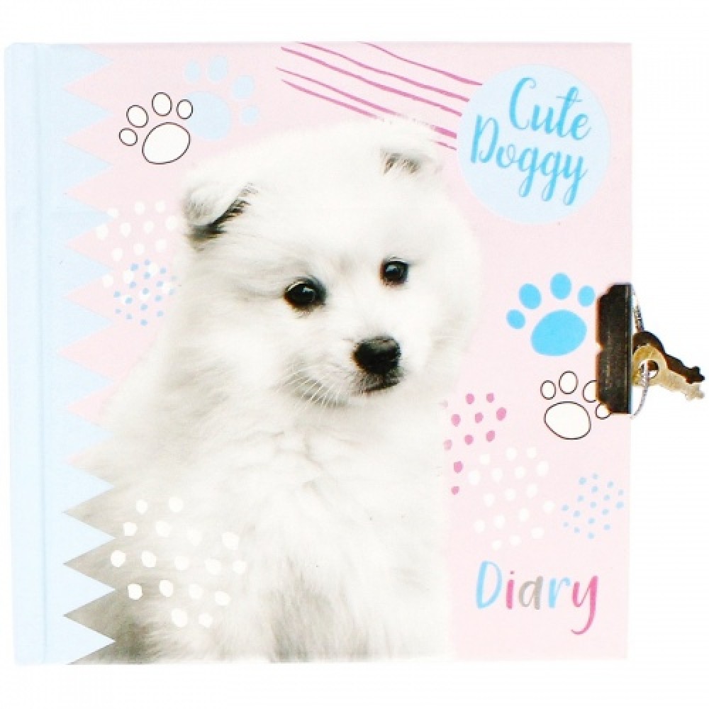 Dienoraštis su spinele Starpak Dog 13,5 x 13,5 cm