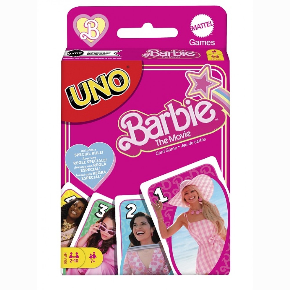 UNO kortos „Barbie filmas“