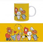 BT21 - Puodelis - 320 ml - Flowers