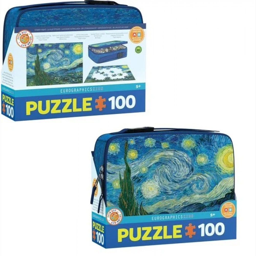 Pusryčių dėžutė su dėlione Van Gogas/EG