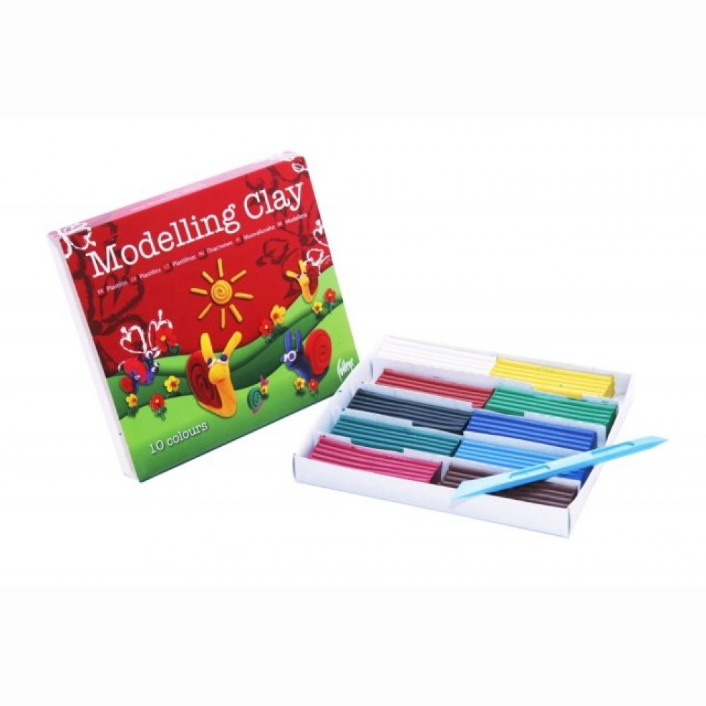 Plastilinas College, 200g, 10 spalvų