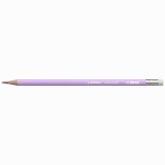 Pieštukas Swano pastel HB šv, alyvinė  su trintuku