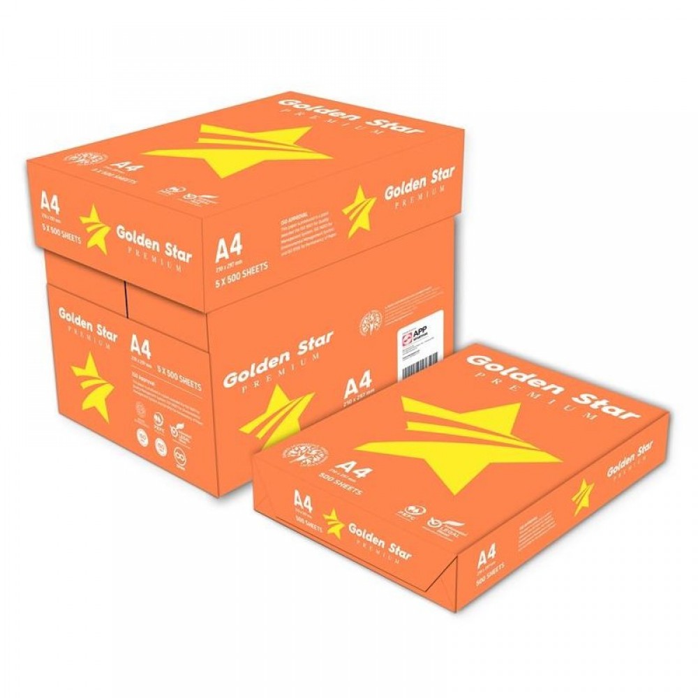 Biuro popierius GOLDEN STAR, A4, 70 g., 500 lapų