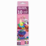 Plastilinas antibakterinis 10 sp. 200 g.KOH-I-NOOR