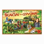 Dėlionė SKAIČIAI. Gyvūnai