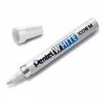 Permanentinis žymeklis PENTEL WHITE, baltos spalvos