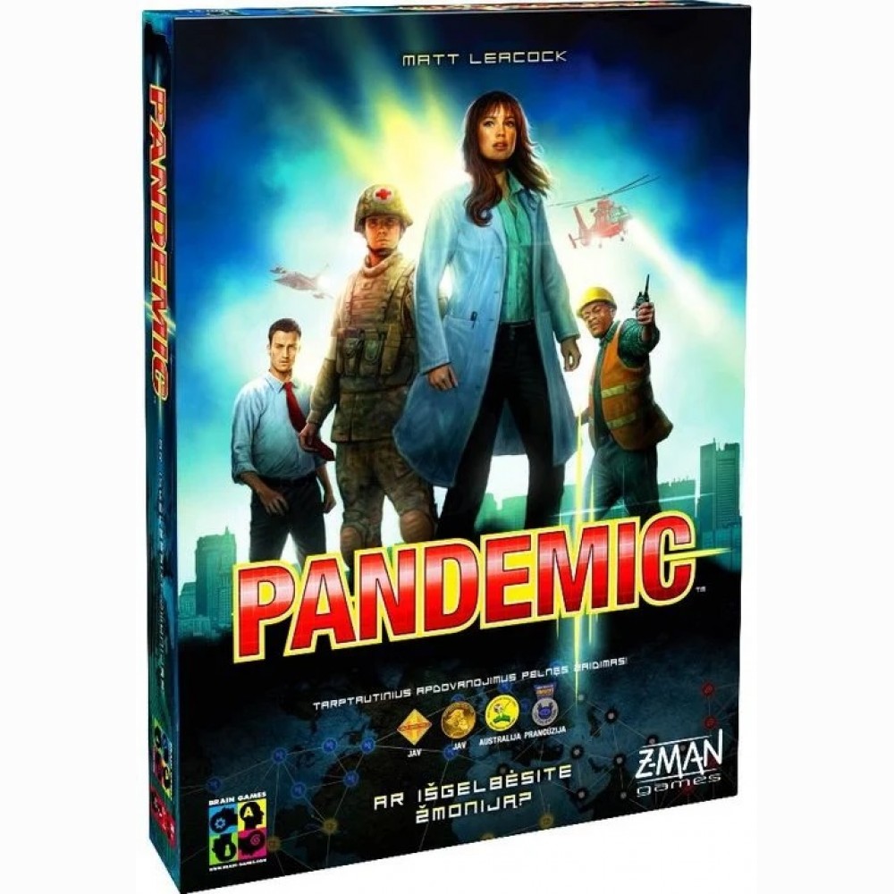 Stalo žaidimas PANDEMIC 