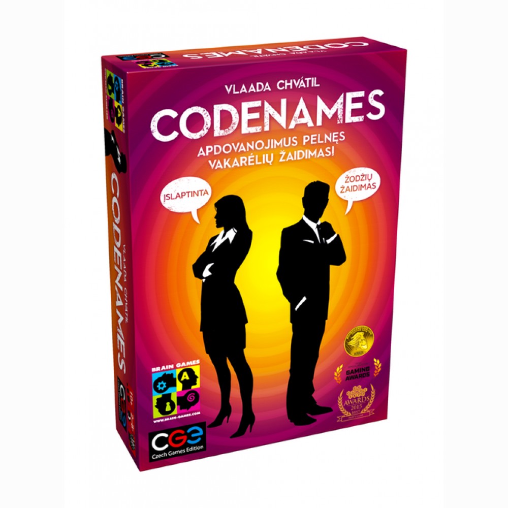 Stalo žaidimas CODENAMES LT 
