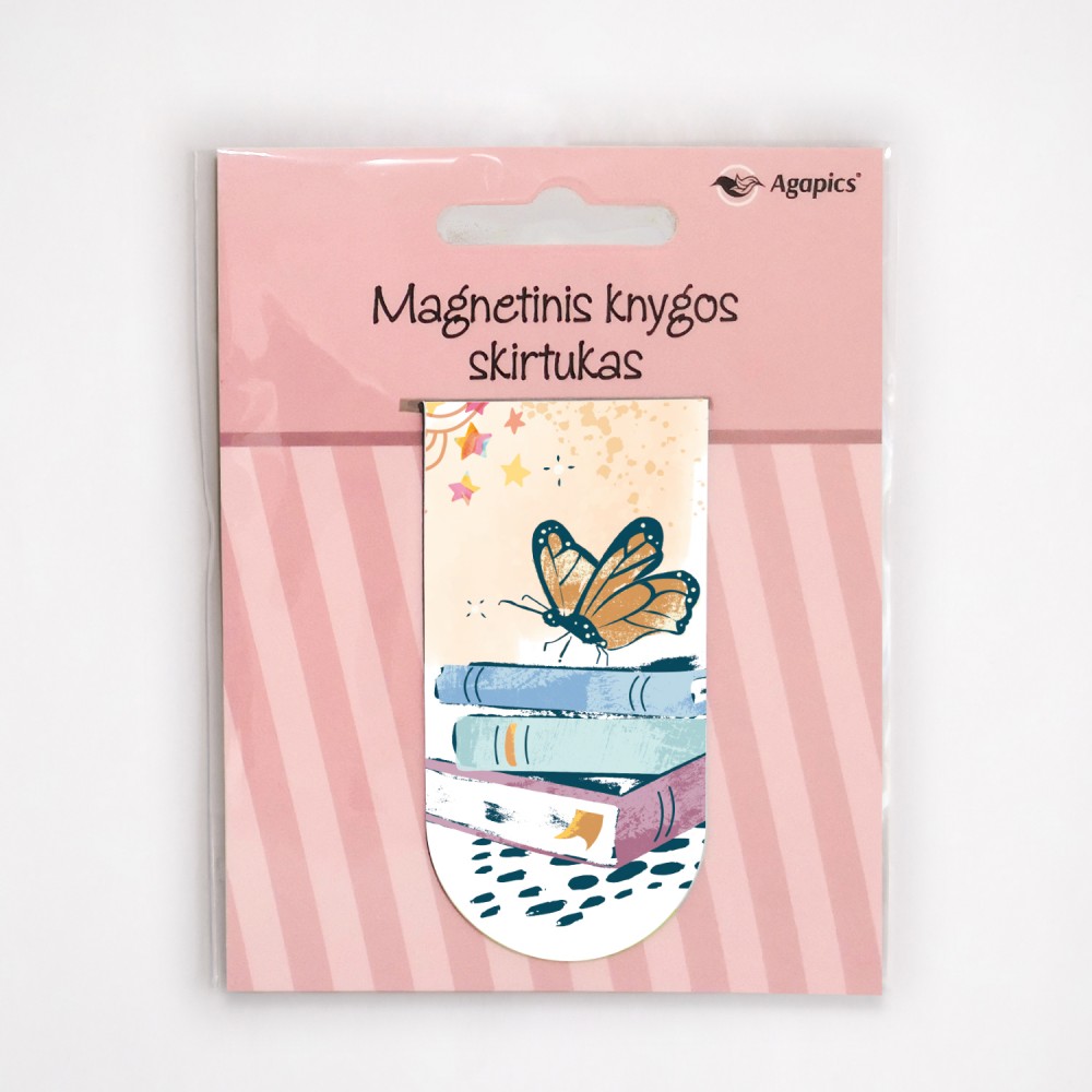 Magnetinis knygos skirtukas 