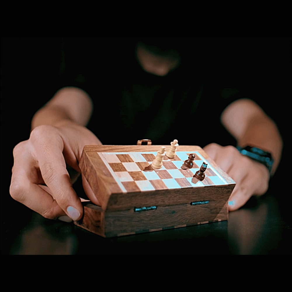 Šachmatai 18x9cm