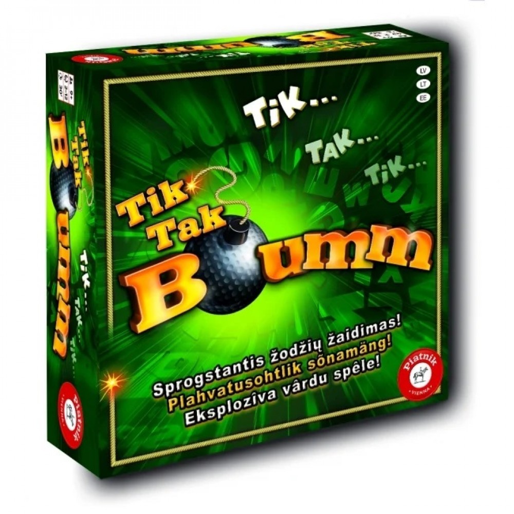 Žaidimas ?Tik Tak Bumm?, LT/LV/EST