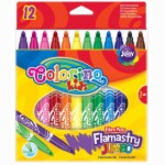 Flomasteriai  Colorino Jumbo, 12 spalvų 