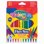 Flomasteriai COLORINO, 12 spalvų, 1 vnt. 