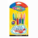 Kreidelės voniai COLORINO, 9 spalvos