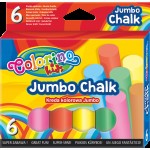 Kreida spalvota COLORINO JUMBO 6 spalvos ,