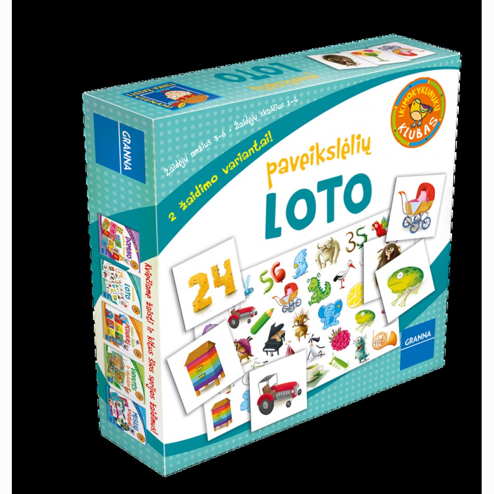 Žaidimas Paveikslėlių loto