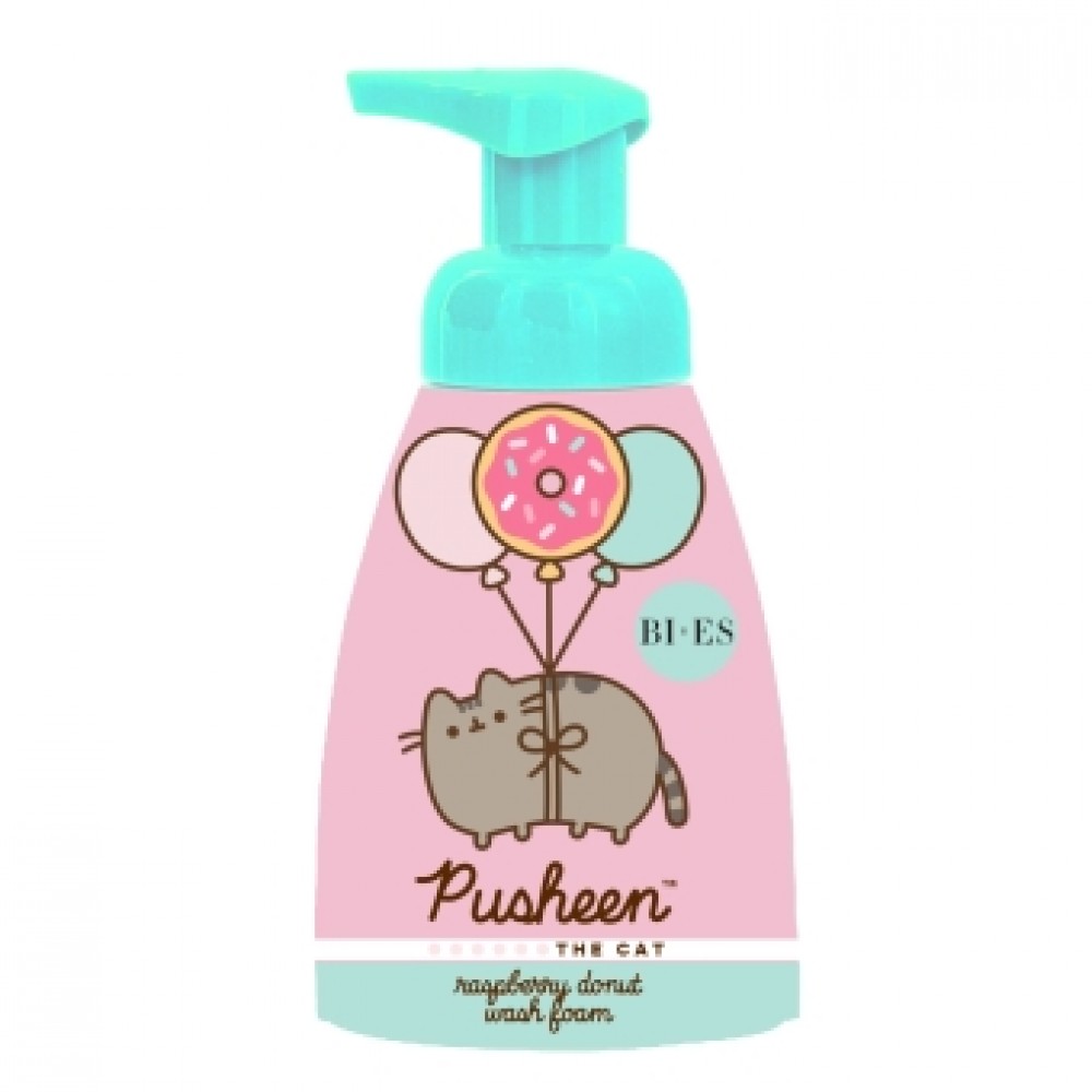Prausimosi putos Pusheen 300ML braškių aromato “DONUT