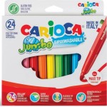 Flomasteriai JUMBO 12sp. CARIOCA CAR40569
