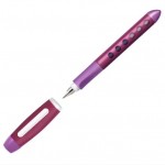 Plunksnakotis FABER CASTELL Scribolino, kairiarankiams, rožinės spalvos korpusas 
