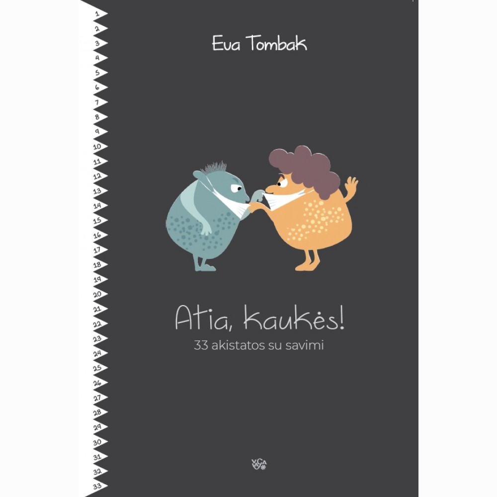 Užrašinė Atia, kaukės