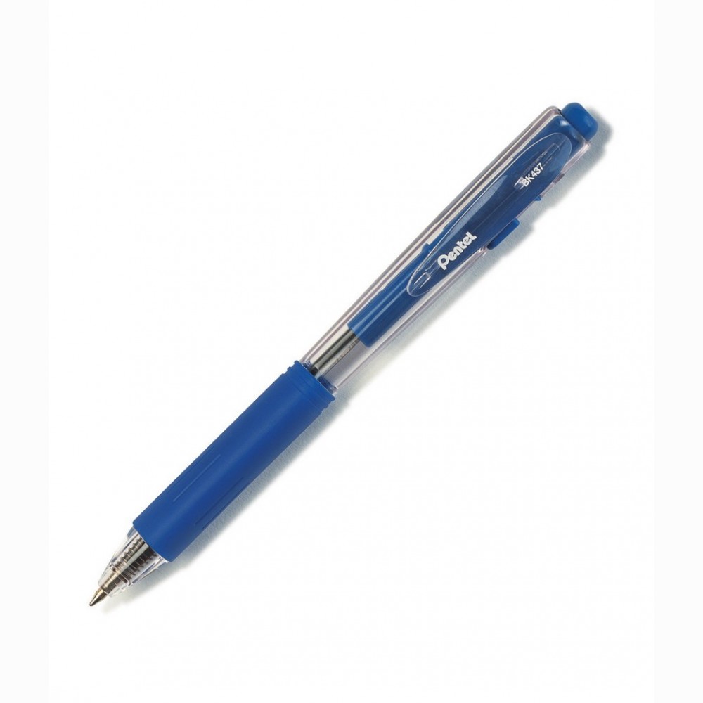 Automatinis tušinukas PENTEL BK437, 0,7 mm., mėlyna