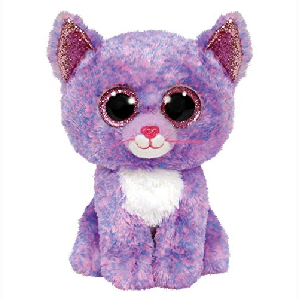 Pliušinis žaislas 15,5cm  CASSIDY - lavender cat reg