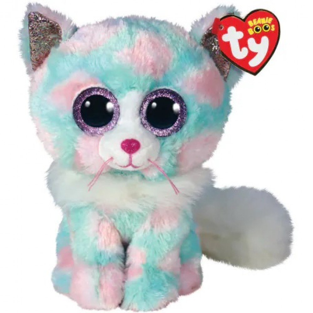 Pliušinis žaislas 15,5cm OPAL - pastel cat reg