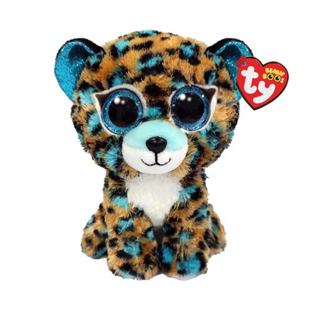 Pliušinis žaislas COBALT - blue leopard reg