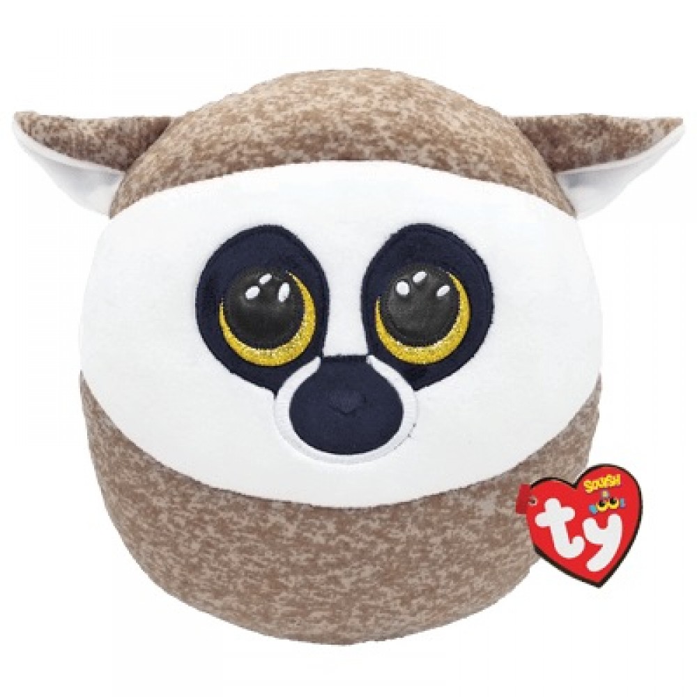 Pagalvėlė TY Squish a Boos LINUS - lemur squish 35cm