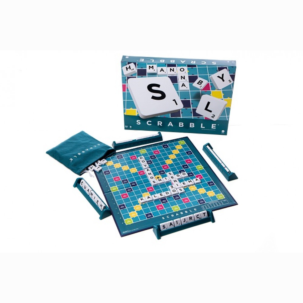 Stalo žaidimas Scrabble