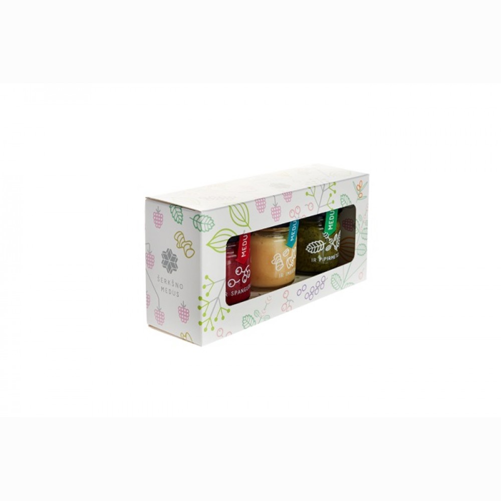 Medaus rinkinys Trio 3x 40g