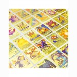 Pokemon auksinės kortos 10 vnt .nekolekcinės (analogas)
