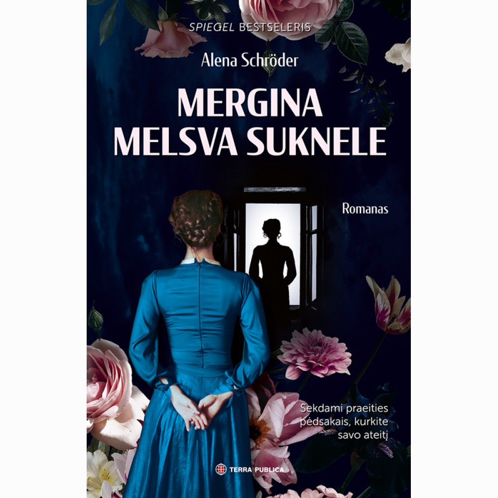 Mergina melsva suknele