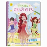 Papuošk gražuoles. Fėjos. Užduočių knygelė su lipdukais