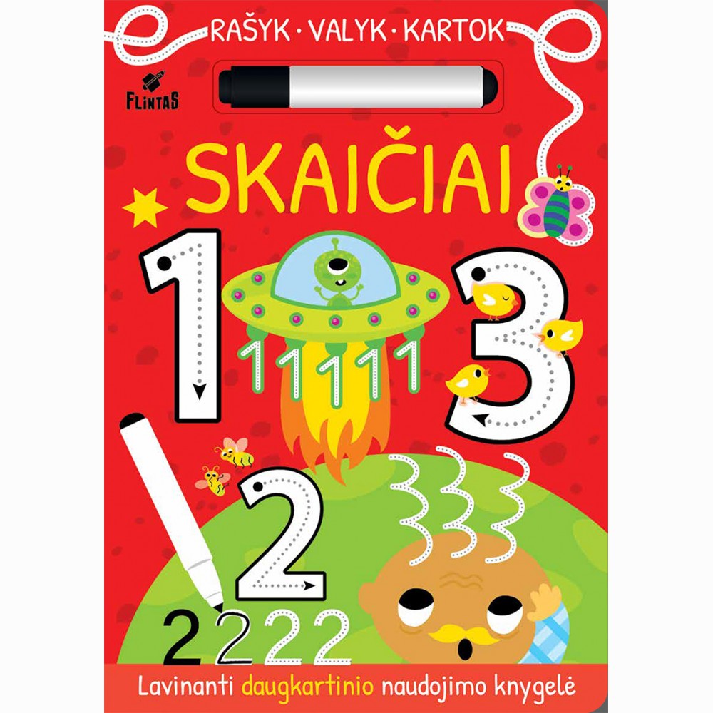 Rašyk. Valyk. Kartok. Skaičiai