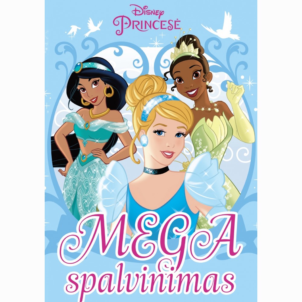 Mega spalvinimas Princesės