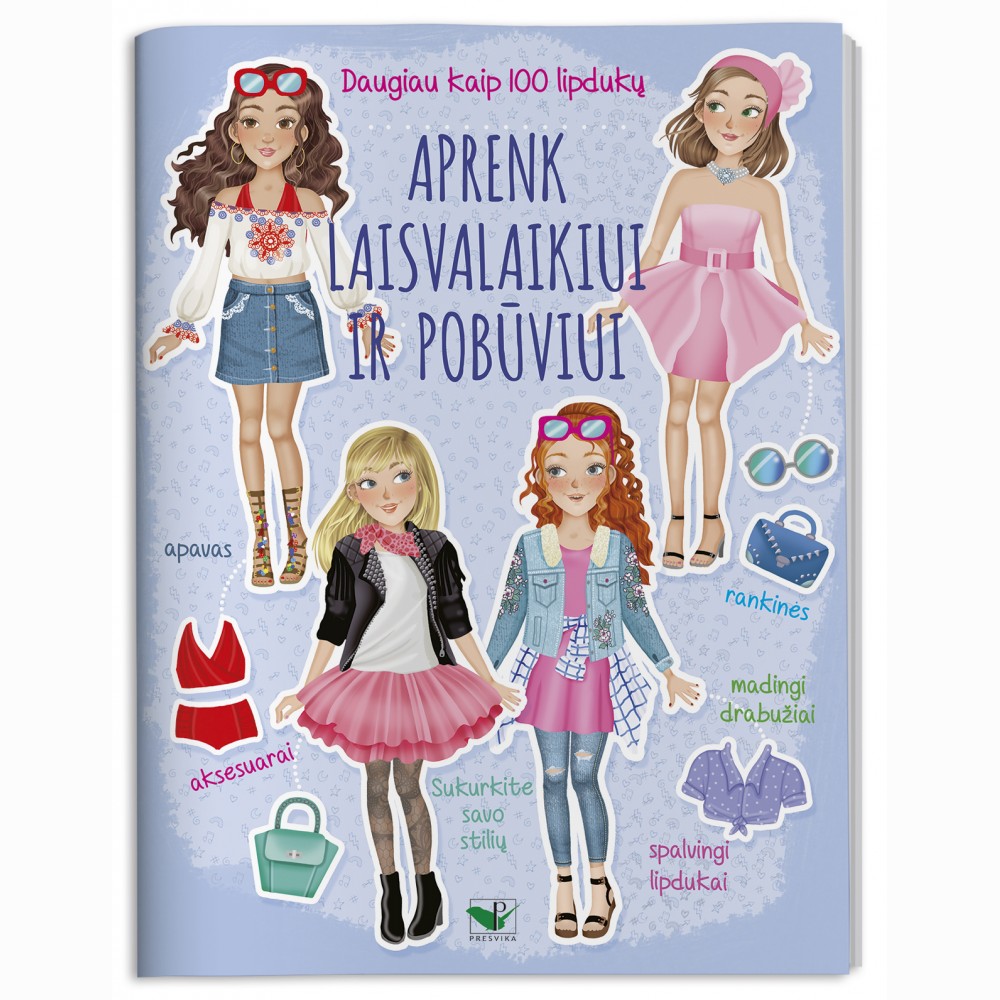Aprenk laisvalaikiui ir pobūviui. Daugiau kaip 100 lipdukų