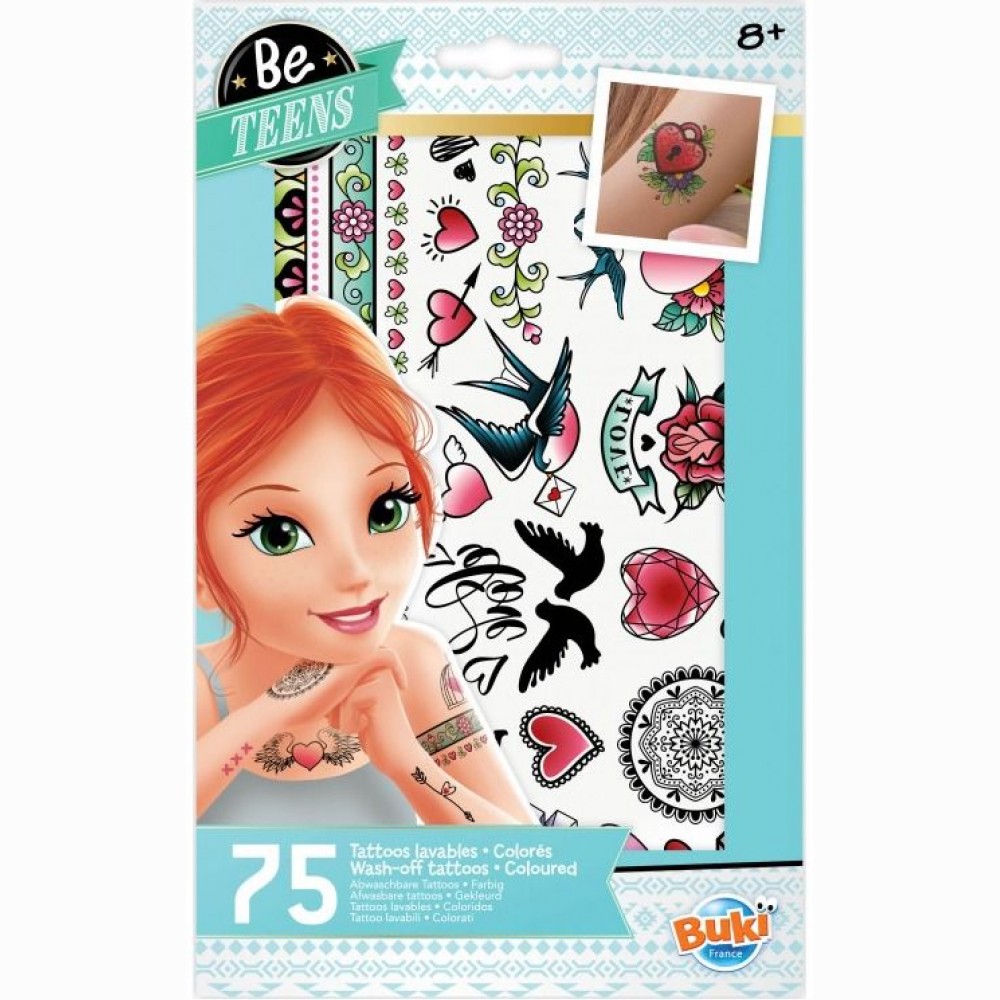Tatuiruotės mergaitėms Colores/TA003/BF