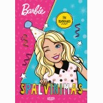 Barbie. Spalvinimas su lipdukais