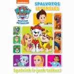 Šunyčiai Patruliai. Spalvink ir junk taškus!