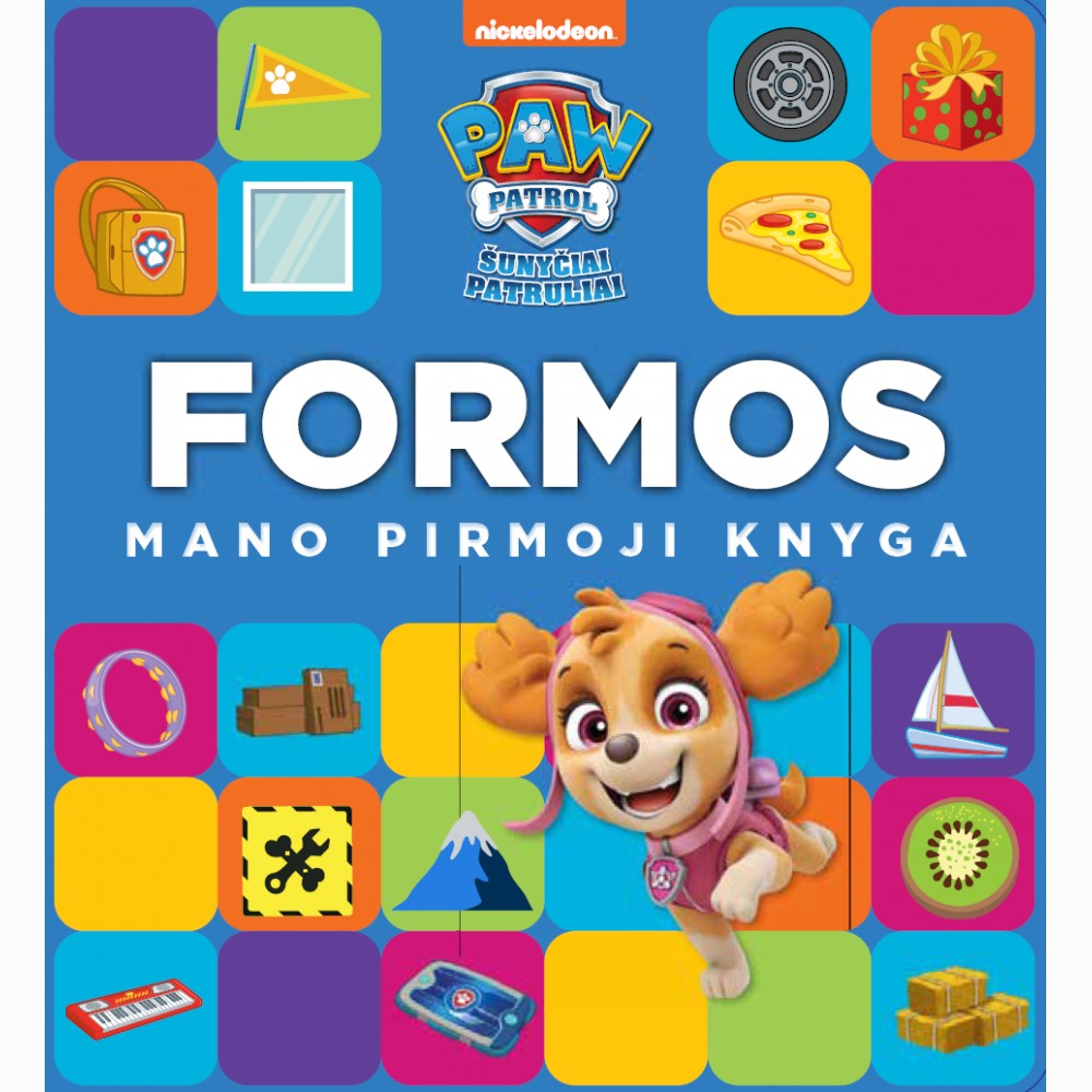 Šunyčiai Patruliai. Mano pirmoji knyga. Formos