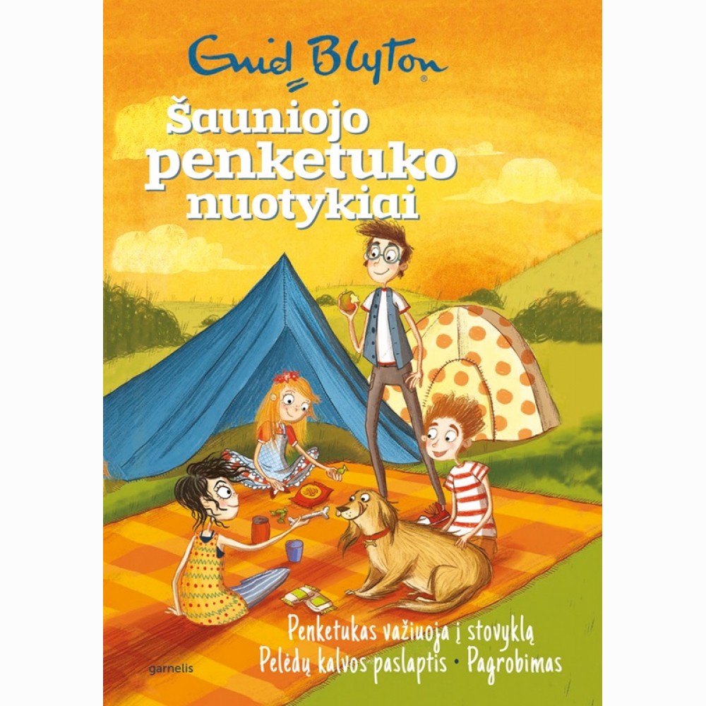 Šauniojo penketuko nuotykiai. 3 knyga. Penketukas važiuoja į stovyklą