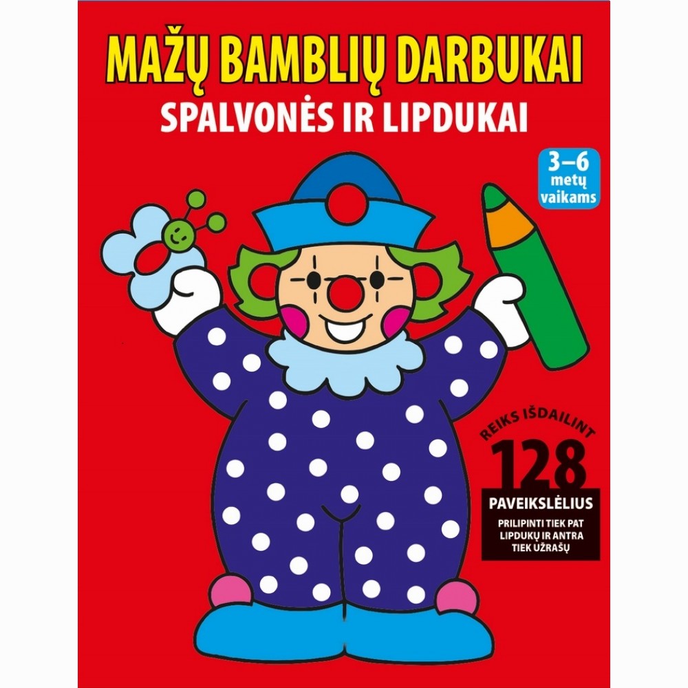 Mažų bamblių darbukai (raudona)