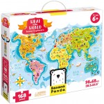 Lavinamoji dėlionė BANANAPANDA What in the World. Young Explorers 6+