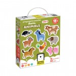 Lavinamoji dėlionė Progressive Puzzles Farm Animals 18m+