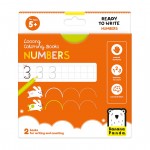 Spalvinimo kortelės Looong Coloring Books: Ready to Write Numbers 5+