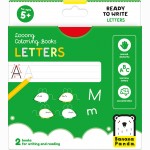 Spalvinimo kortelės Looong Coloring Books: Ready to Write Letters 5+