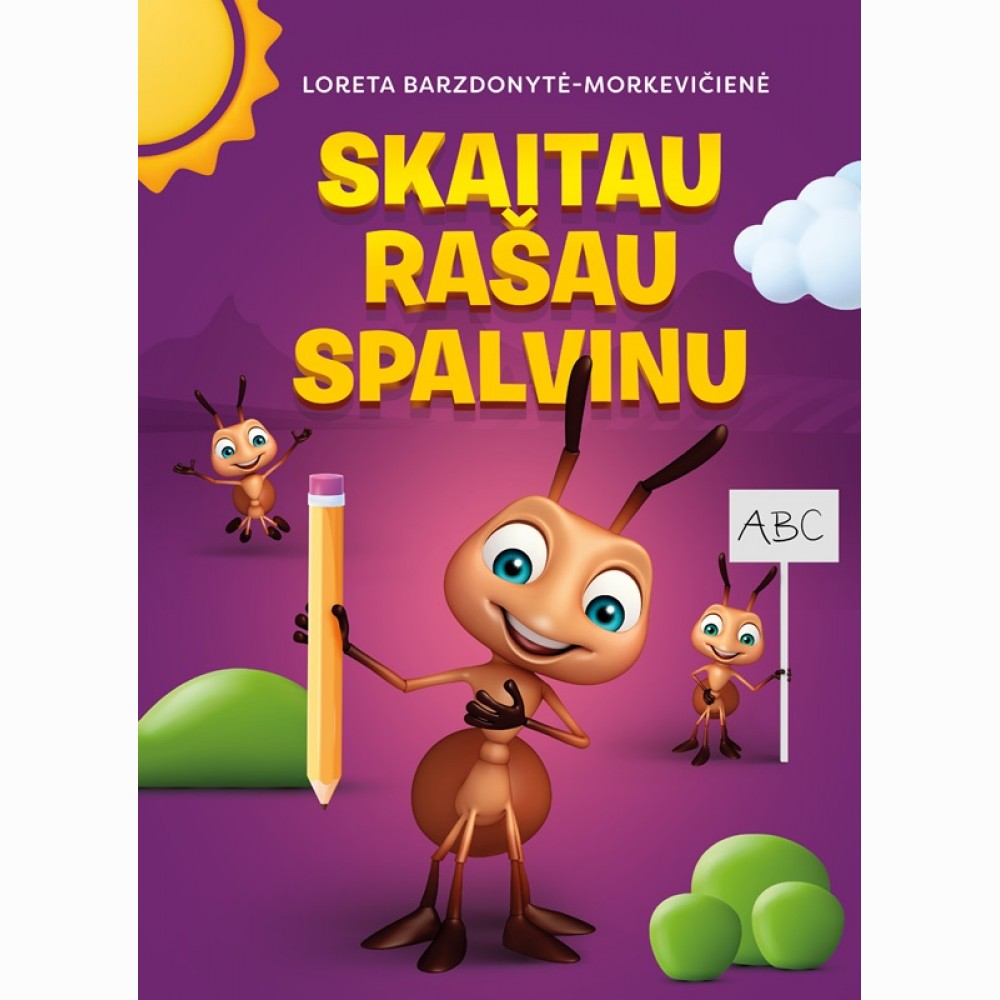 Skaitau, rašau, spalvinu