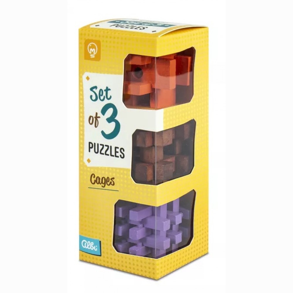 Galvosūkis Set of 3 Puzzles įv.rūšys